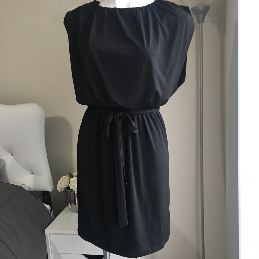Black dress.